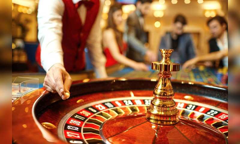 Vòng quay roulette thường xuyên được sử dụng trong các nhà cái